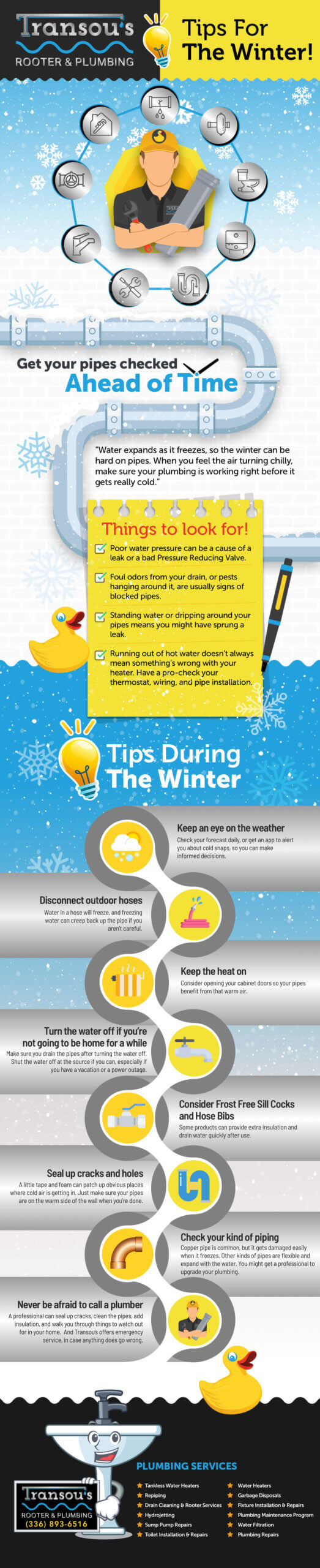 Tips to Keep Your Plumbing Healthy in Winter